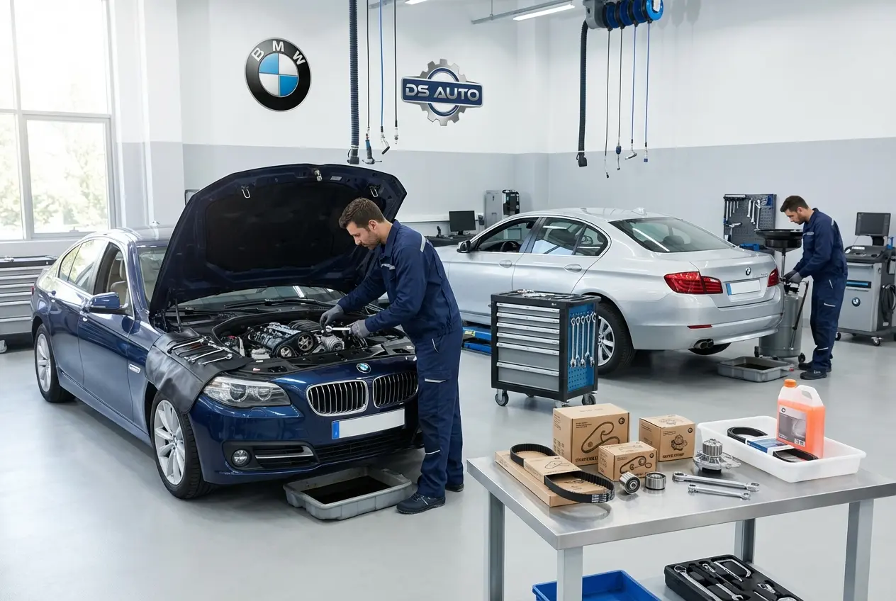 Диагностика и замена ремня ГРМ BMW в автосервисе DS AUTO в Жуковском – качественное обслуживание
